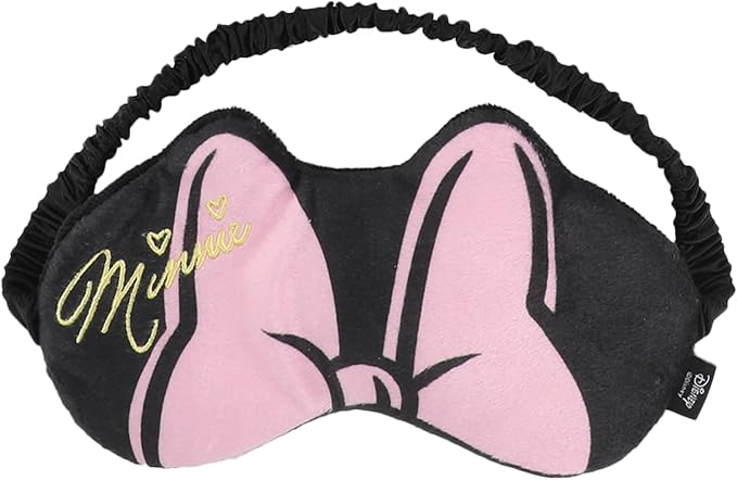 Bioworld Disney Minnie Mouse-Inspired 3-Piece Neck Pillow Eye Mask Set - Image 6