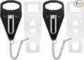 Ajlve Portable Door Lock，Extra Lock for Home, Hotel & Apartment | Hotel Travel Door Lock Security for Home, Enhance Privacy & Safety While Traveling, Protect Family Security (2Red) by Unknown