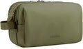 BAGSMART Toiletry Bag for Men, Travel Toiletry Organizer Dopp Kit Water-resistant Shaving Bag for Toiletries Accessories, Door Room Essentials,Green-medium by BAGSMART