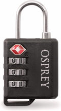 Osprey TSA Approved Luggage Lock, Black by Unknown