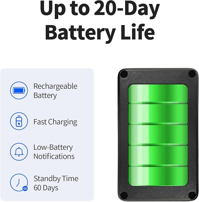 GPS Tracker for Vehicles, No Monthly Fee, No Subscription, Real-Time Location, Long Battery Life, Hidden Magnetic Tracking Device for Cars, Trip History, GeoFence, Driving Alerts, Global Coverage - Image 4