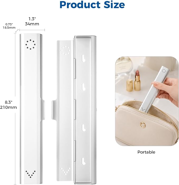 Toothbrush Travel Case Aluminum, Portable Toothbrush Holders Travel, Manual Toothbrush Case Container for Traveling, Bathroom, Camping, Business Trip-1Pack Silver - Image 6