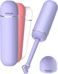 Portable Bidet for Travel & Camping - Manual Squeeze Peri Bottle Handheld | 3 Leak-Proof Seals | BPA-Free | Feminine Hygiene Care | Postpartum | Extendable Sprayer with Nozzle | for Men&Women-Purple by Redsack