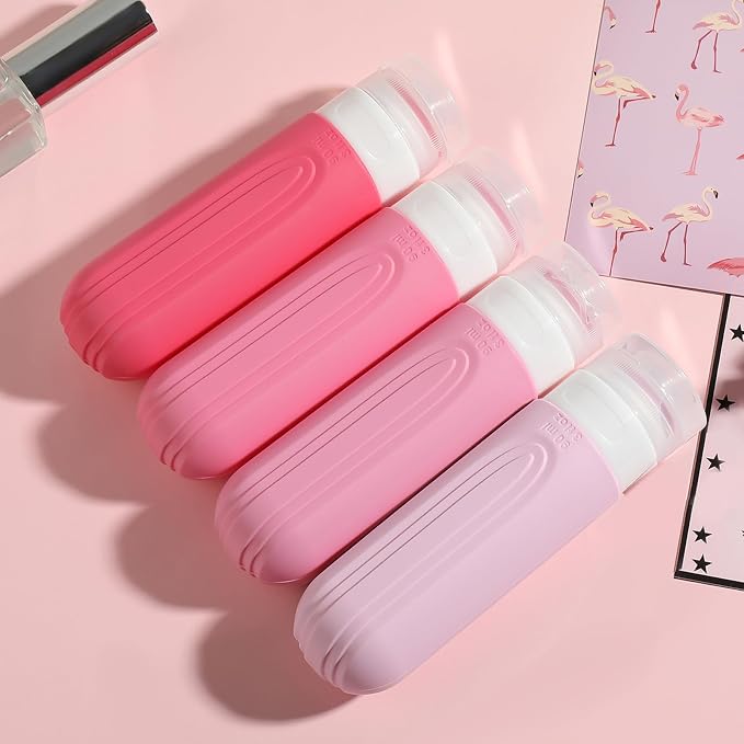 26 Pack Travel Size Toiletries, Tsa Approved Travel Containers for Toiletries, Leak Proof Silicone bottles and Shampoo Conditioner, Essential Toiletry Accessories. - Image 2