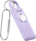 Thopeb Personal Safety Alarm for Women – Upgraded Rechargeable | Strobe with Separate Switch, 135dB Siren, Long-Lasting Protection, Stylish Keychain (Purple) by Thoepb