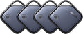 UGREEN FineTrack Air Tracker Tags (iOS Only) 4 Pack Key Finder | Bluetooth Tracker 2-Year Replaceable Battery Compatible with Apple Find My for Keys, Luggage [Apple Find My Certified] by Unknown