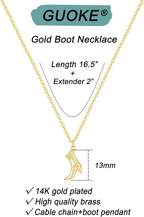 Gold Necklace for Women, Dainty Charm Pendant Necklace Jewelry Gift | 14K Gold Plated, Cute, Delicate, Adults, Non Tarnish, Hypoallergenic, Accessories - Image 6