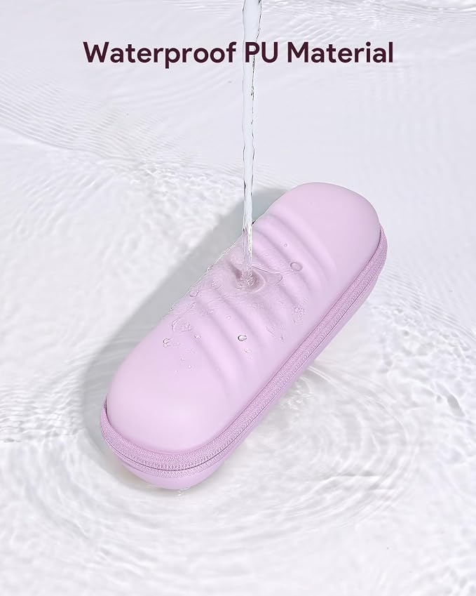 SQERO Electric Toothbrush Case for Oral-B Pro/iO/Philips Sonicare, Waterproof Traveling Toothbrush Storage Bag with Mesh Pocket Covers Protection | Waterproof Traveling Toothbrush Storage Bag with Mesh Pocket Covers Protection - Image 4