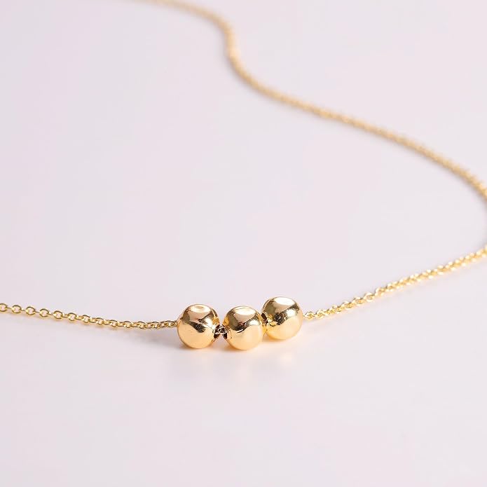 Gold Necklace for Women, Dainty Charm Pendant Necklace Jewelry Gift | 14K Gold Plated, Cute, Delicate, Adults, Non Tarnish, Hypoallergenic, Accessories - Image 4