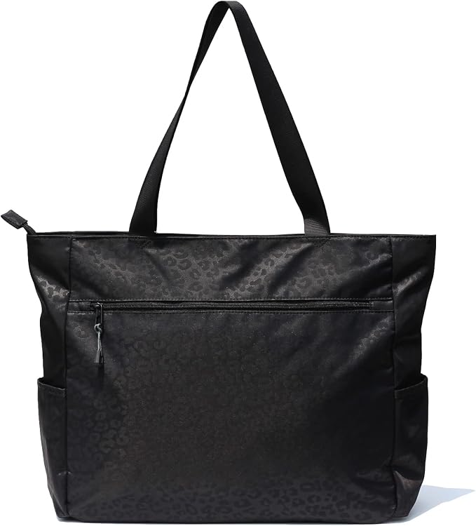 ESVAN LARGE BEACH BAG Water Resistant Lightweight 20 inch Women Oversize Tote Bag for Gym Beach Travel Pool Yoga Nurse - Image 5