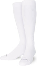 Nylon Knee High Socks - 15-20mmHg Graduated Compression Socks - Soft & Breathable Support Unisex Socks by Comrad