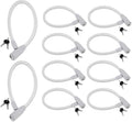 Child-Proof Refrigerator Lock for Kids & Adults - Lock for French Door Fridge and Cabinet (Regular, White, 10 Pack Keyed Alike) by UrbanAugust