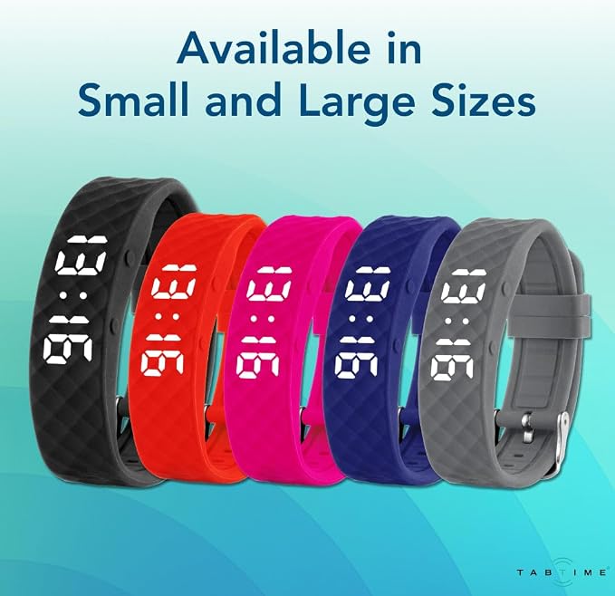 Tabtime Vibrating Alarm Reminder Watch - with up to 10 Personal Alarms or Pill Reminders per Day - Image 7