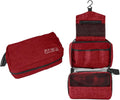 Travel toilet bag is used to store toiletries, Suitable for short-term travel use hanging toilet bag (Burgundy) by Traveltoiletbag