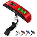 Luggage Scale, 110lb/50kg Portable Luggage Weight Scale, Red | Unit Conversion,Automatic overload,Low battery warning modes,LED Display,for Weighing Luggage, Backpacks, Fruits and Pets by Unknown