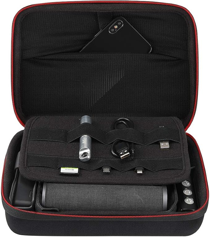 PGYTECH Camera Carrying Case Storage Box Handbag for Action Cameras | Splashproof Hardshell Hand Bag, Compatible with DJI OSMO Action 6/5 Pro/Pocket 4/3/Xtra Muse/Luna Ultra/Gopro/Insta360 - Image 9
