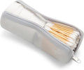 Cotton Round Swab Travel Case, 2-in-1 Beauty Organizer, (Cloud Grey) by VisFresh