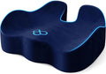 Seat Cushion, Non-Slip Memory Foam Chair Cushion for Taibone, Blue/Large | Chair Pillow with Handles for Car Office Chair, Tailbone/Sciatica Easing& Post-Surgery Recovery Chair Cushion by Unknown
