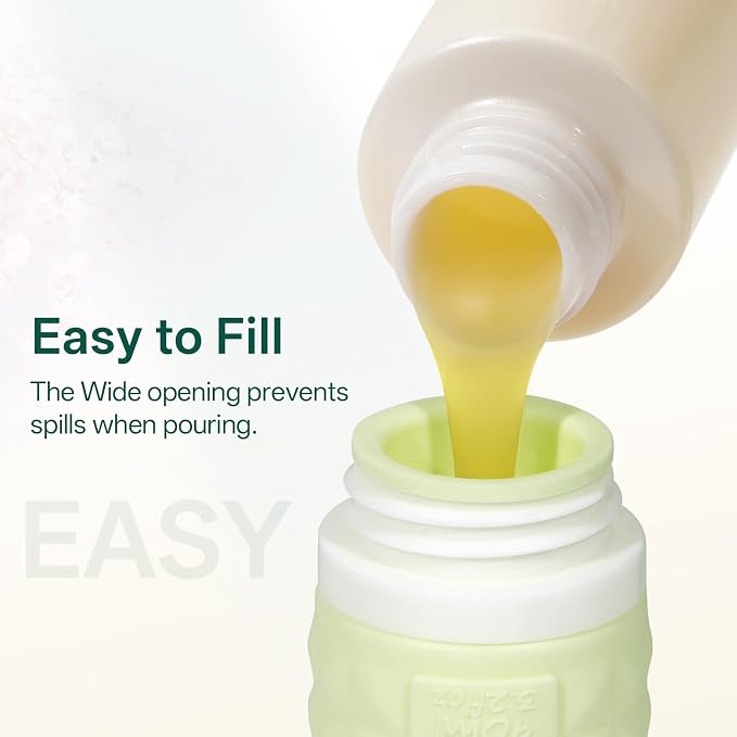 Travel Bottles for Toiletries, TSA Approved Travel Size Containers, Leak Proof Silicone Shampoo Bottles, Small Toiletry Containers with Clear Bag for Shampoo Conditioner Lotion - Image 4