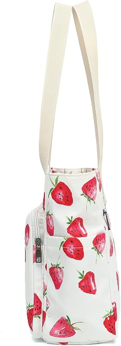 Women Tote Bag With Muti-Pockets,Lightweight Shoulder Bag,Large Capacity Handbag for Travel, Work, Gym - Image 5