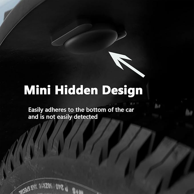 GPS Tracker for Vehicles, 2PCS MINI Tracker Device for Vehicles, Real Time Magnetic Car Tracker, Work with Find My (iOS Only), No Monthly Fee Car Tracker Device Hidden for Cars Kids Dogs, Waterproof - Image 5