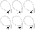 Child-Proof Refrigerator Lock for Kids & Adults - Lock for French Door Fridge and Cabinet (Regular, White, 6 Pack Keyed Alike) by UrbanAugust