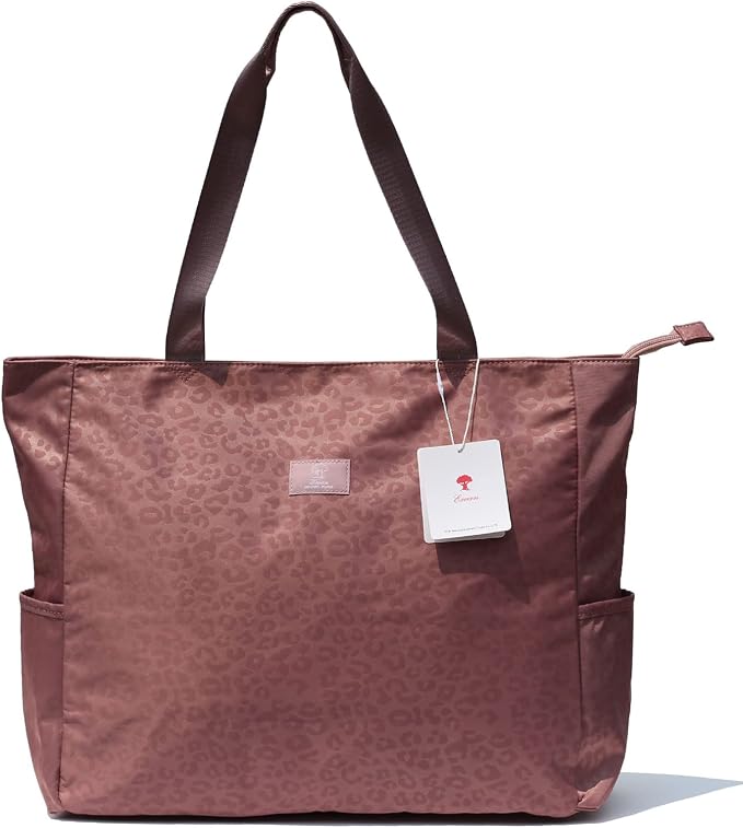 ESVAN LARGE BEACH BAG Water Resistant Lightweight 20 inch Women Oversize Tote Bag for Gym Beach Travel Pool Yoga Nurse - Image 3