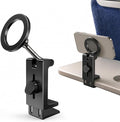 Airplane Phone Holder 360 Travel Stand | For Airplane Trains and Travel, Ultra Strong Magnetic Mount with 20 N55 Magnets, 360° Rotation, Compact for Carrying by Unknown