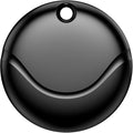 Air Tracker Tags-1 Pack Black, Bluetooth Tracker Works with Apple Find My (iOS Only), Smart Tag with Lanyard, Item Finder for Luggage, Key, Suitcases, Replaceable Battery, IP67 Waterproof Tracking Tag by Hoxe