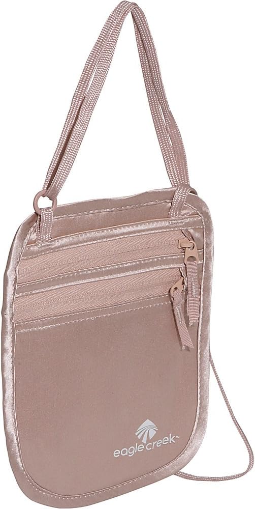 Eagle Creek Silk Undercover Neck Wallet - Passort Holder Travel Accessory, Rose by EagleCreek