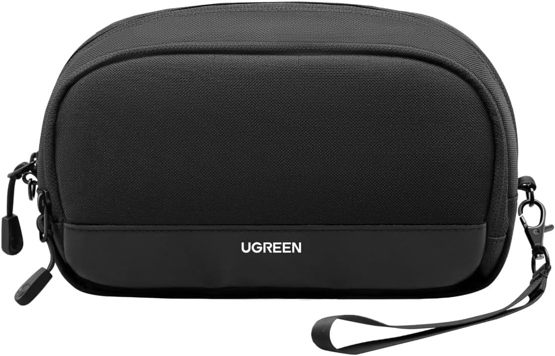 UGREEN Electronics Organizer Travel Case Bag Multifunctional Organizer Carrying Case for Cables, Cord, SD Card, Earbuds, Charger, USB Adapter, Electronic Accessories Medium Size - Image 8