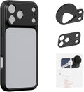 SmallRig FilMov Bumper Phone Case for iPhone 17 Pro Max, Hollow Back Design with Lens Backplate, 67mm Filter Adapter Compatible with Phone Gimbal Stabilizers, for DJI for Insta360, Black - 5793 by SmallRig