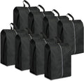 Shoe Bags for Travel, Set of 8 Pack Shoe Travel Bags for Packing Large | Large Waterproof Portable Travel Shoe Bag with Zipper Travel Essentials Women for and Men by COIDEA