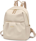 Small Backpack for Women, Cute Backpack Casual Work Daypack Purse for College Travel, fit 9.7 Inch, Apricot by GOLFQUALITY
