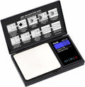 Series Digital Pocket Weight Scale, Stainless-Steel Backlit LCD 100g x 0.01g, (Black), AWS-100-Black - AMERICAN WEIGH SCALES by AmericanWeighScales