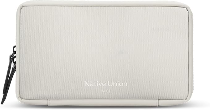 Native Union Stow Organizer – Premium Travel Tech Kit Crafted with Durable Canvas – Keep Essentials Organized with Flexible Storage & Quick-Access Pocket for Cable, Charger, SIM Card & More(Sandstone) - Image 2