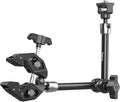 SMALLRIG 12.9 Inches Magic Arm Clamp, with 1/4'' Screw & Anti-Deflection Retractable Pin, Clamp Mount for GoPro/for Insta360 /for DJI Action/for DSLR/for Light/for Monitor/for Phone - 5312 by SmallRig