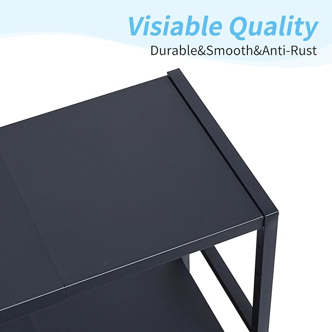 2-Tier Expandable Metal Storage Shelves, 150LBS Heavy Duty Shelving Units and Storage,Adjustable Utility Organization and Storage Shelf Rack For Kitchen Garage Laundry Bathroom Pantry Warehouse - Image 9