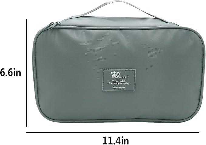Portable Underwear Bra Storage Bag Waterproof Travel Organizers Multi-Layer Toiletry Packing Cube - Image 6