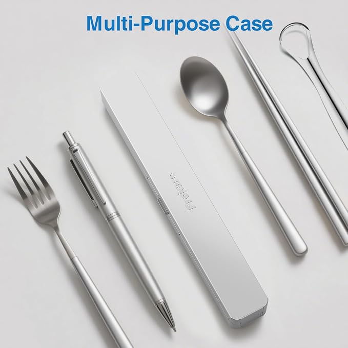 Toothbrush Travel Case Aluminum, Manual Tooth Brush Holder for Traveling | Portable Toothbrush Container for Bathroom, Camping, Business Trip, School - Image 7