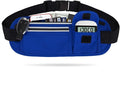 Slim Running Belt Fanny Packs for Women Men, Reflective Waist Pack Phone Holder for Walking Fitness Workout Exercise,Water Resistant Running Travel Belt Bag Jogging Pouch, Gym Accessories for Runner by MAXTOP