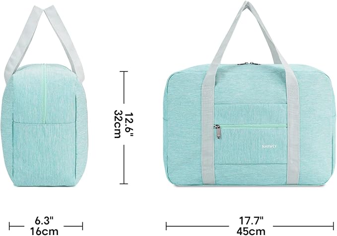 For Spirit Airlines Personal Item Bag Foldable Travel Duffel Bag Tote Carry on Luggage Duffle Overnight for Women and Men - Image 8