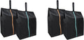 Ecoright Shoe Bags for Travel, Set of 2, 100% Recycled Water-Resistant Zipper Pouch Bags, Shoe Bags for Storage, Travel Essentials for Men & Women by EcoRight