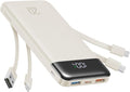 charmast Portable Charger Built-in Cables, 20000mAh Power Bank 6-Output | Travel Fast Charging Battery Pack for iPhone 17/16/15 Samsung Android, Flight-Approved, Multi-Device, USB-C & USB-A, LED % by charmast