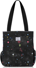 KAMO Floral Tote Bag - Waterproof Lightweight Handbags Travel Shoulder Bag for Hiking Yoga Gym Swimming Travel Beach by KAMO