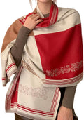 WaJuemy Winter Scarf for Women Dressy Evening Pashmina Shawl Wraps Open Front Poncho Blanket Fashion Travel Shawls Cape Wrap by WaJuemyFlagship
