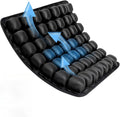 Bogey's Antidote Upgrade Airplane Seat Cushion - Inflatable Travel Cushion for Long Flights with No External Pump, Non-Slip, Washable, with Storage Bag(Black) by Unknown