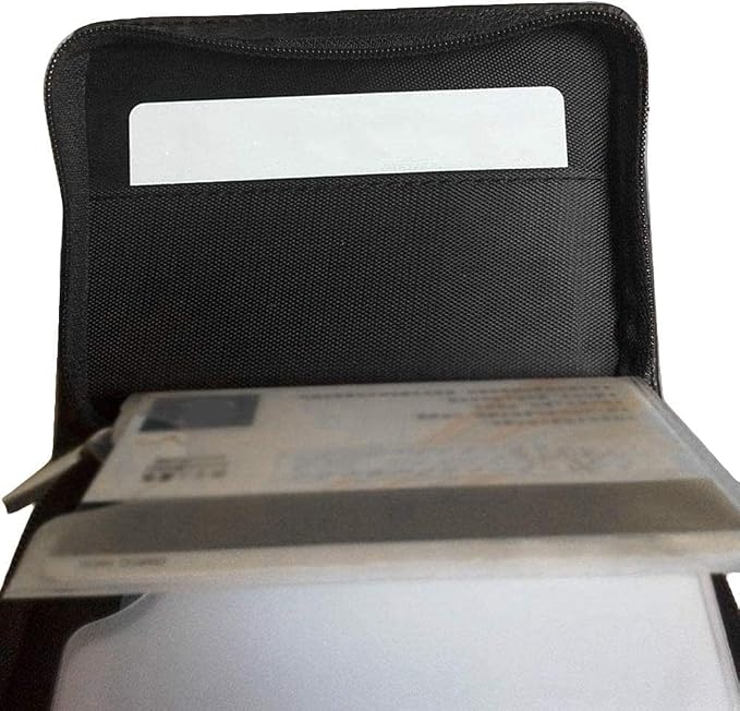 2 Pack Credit Card Holder Wallet RFID Blocking Leather Wallet for Men and Women with Zipper, Huge Storage Capacity,36 Slots - Image 5