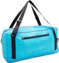 HOLYLUCK Foldable Travel Duffel Bag For Women & Men Luggage Great for Gym - sky blue by holyluck