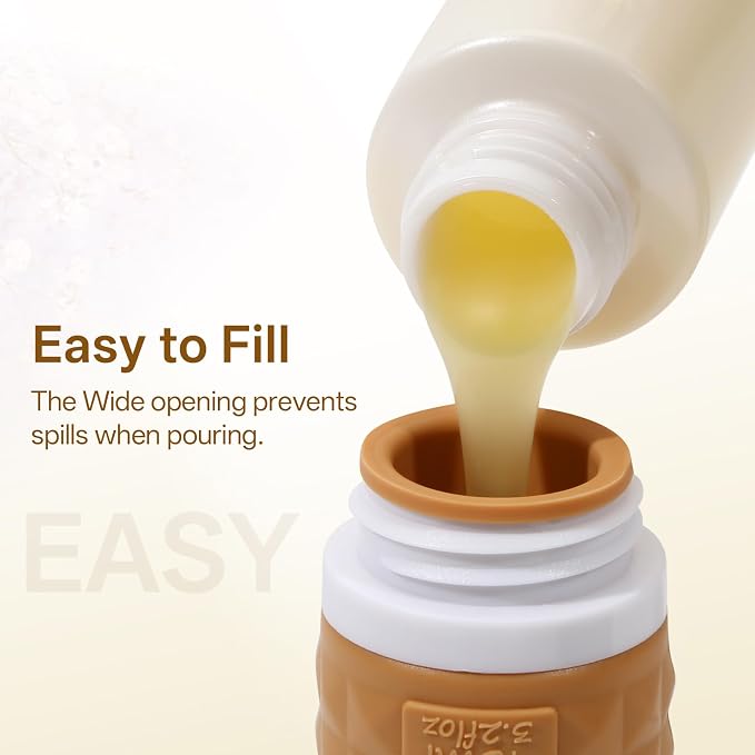 Travel Bottles for Toiletries, TSA Approved Travel Size Containers, Leak Proof Silicone Shampoo Bottles, Small Toiletry Containers with Clear Bag for Shampoo Conditioner Lotion - Image 4